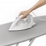 Rayen Copri asse da stiro - 100% Cotone cat. Basic e singola spugna - Taglia XS (111x31)cm, grigio Aluminium
