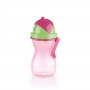 Tescoma Bottiglia Per Bambini Con Cannuccia, 300 ml Rosa "Bambini"