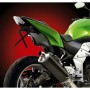 Lampa Porta-targa per moto "X-Plate", con inclinazione regolabile - predisposto per frecce e luce targa