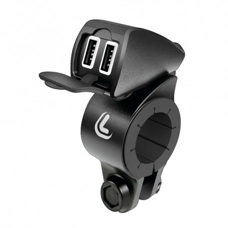 Lampa Doppio caricatore "USB-Fix Trek" da manubrio 5400mA - 12/24V