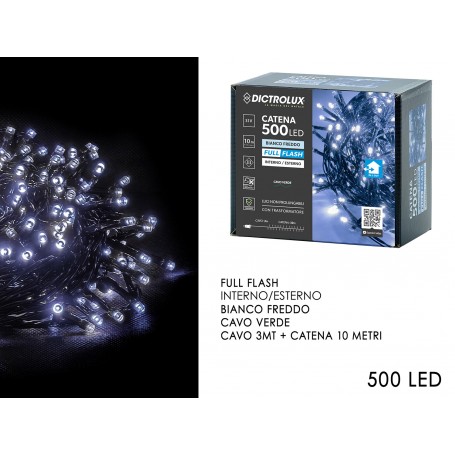 Luci 500 "FullFlash" per esterno – Bianco Freddo