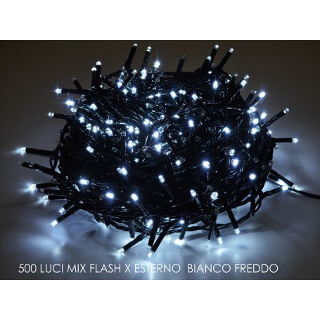 Luci 500 mix flash per esterno Bianco Freddo