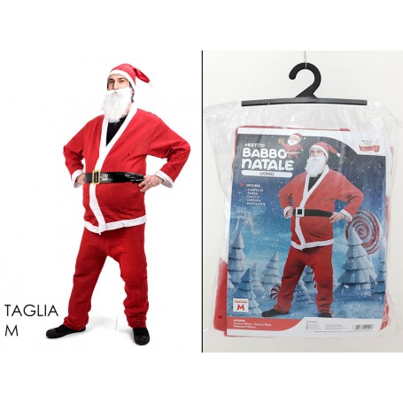Vestito Babbo Natale Uomo – Taglia M