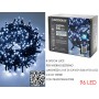 96 Led Bianco Ghiaccio Programmabili da Esterno