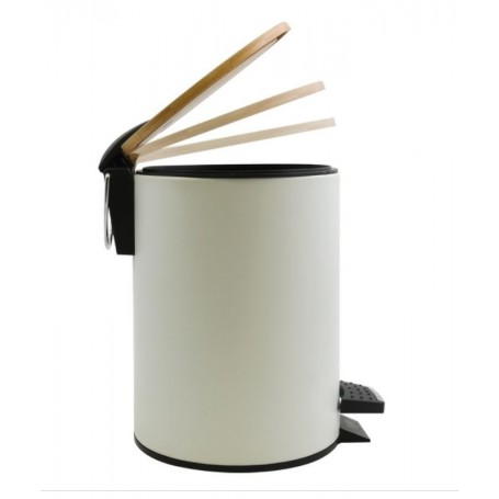 Spirella Pattumiera a pedale Adonis 3l colore bianco