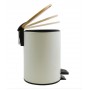 Spirella Pattumiera a pedale Adonis 3l colore bianco