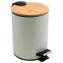 Spirella Pattumiera a pedale Adonis 3l colore bianco