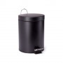 Spirella Pattumiera a pedale Steel 3l colore nero opaco