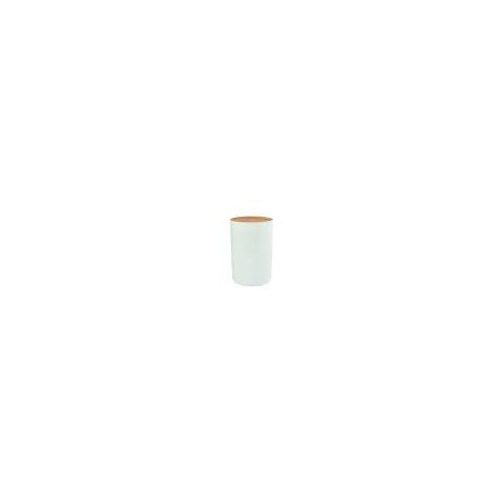 Spirella Pattumiera Oslo 5l colore bianco e bambù