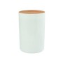 Spirella Pattumiera Oslo 5l colore bianco e bambù