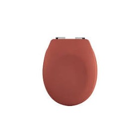 Spirella Sedile wc Neela colore terracotta