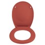 Spirella Sedile wc Neela colore terracotta