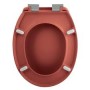 Spirella Sedile wc Neela colore terracotta