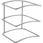 Metaltex Mensola Porta Rotoli da Cucina “Wrappy – Silver” a 3 Ripiani