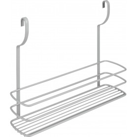 Metaltex Cestello 1 piano “City Frost” in filo e piattina di ferro Polytherm