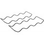 Metaltex Set 2 Portabottiglie Impilabili “Wave20 – Lava”
