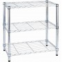 Scaffale Cromato 3 Ripiani 60x35xH90 cm