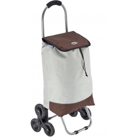 Trolley spesa trio beige bicolor