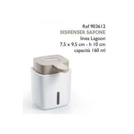 Tescoma Dispenser sapone 160 ml "Lagoon"
