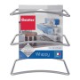 Metaltex Mensola Porta Rotoli da Cucina “Wrappy – Silver” a 3 Ripiani