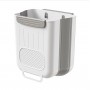 Contenitore porta organico estendibile per anta cucina bianco 25x16x27 cm