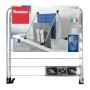 Metaltex Stendibiancheria da vasca “Cervino Plus” in Epother