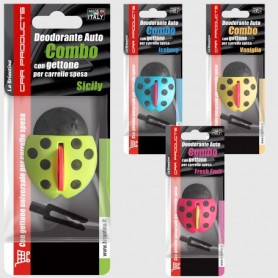 Car Products Deodorante 4 Profumazioni Assortite – Profumatore auto