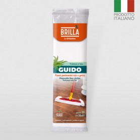 Panni Ricambio Brillà Guido Talco 24x60 cm – 20 Pezzi