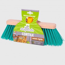 Scopa Cortile in Legno Pulito&Natura