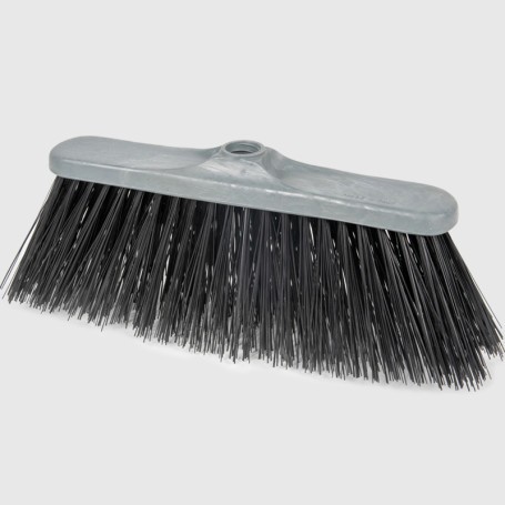 Scopa Industriale Rigida con Assicella in Plastica Professional