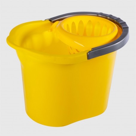 Secchio con Strizzatore “Smart” 11 L Giallo Brillà