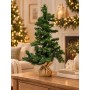 Albero di Natale decorativo con base in juta – Ø 11 x H 60 cm