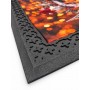 Tappeto Natalizio Luminoso e Musicale con Funzione Try-Me, 45 × 75 cm