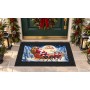 Tappeto Natalizio Luminoso e Musicale con Funzione Try-Me, 45 × 75 cm