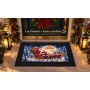 Tappeto Natalizio Luminoso e Musicale con Funzione Try-Me, 45 × 75 cm