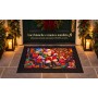 Tappeto Natalizio Luminoso e Musicale con Funzione Try-Me, 45 × 75 cm