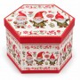 Set 14 Palline di Natale 75 mm Mix 2 Assortimenti in Scatola Decorativa