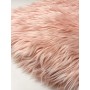 Copribase Albero di Natale in Pelo Sintetico Rosa Ø 120 cm