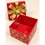 Scatola Pacco Regalo Rossa H 20 cm