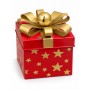 Scatola Pacco Regalo Rossa H 20 cm
