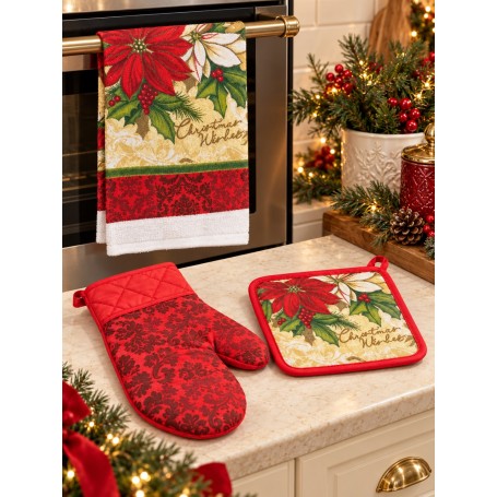 Set Presina, Guanto e Strofinaccio da Cucina