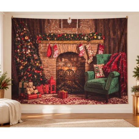 Decorazione Natalizia da Parete 250 x 300 cm