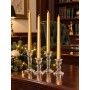 Set 4 Candele Lisce Oro da 30 cm