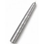 Set 2 Candele Graffiate da 25 cm Silver