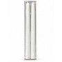 Set 2 Candele Graffiate da 25 cm Bianche