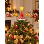 Puntale Natalizio a Batteria con Slitta – Decorazione per Albero di Natale
