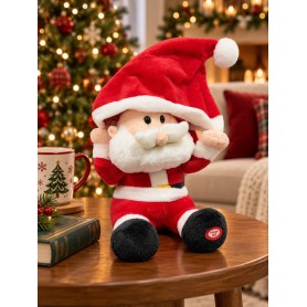 Babbo Natale H. 28 cm  Movimento e Musicale