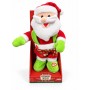 Babbo Natale con Sax H. 35 cm Luminoso, con Movimento e Musicale