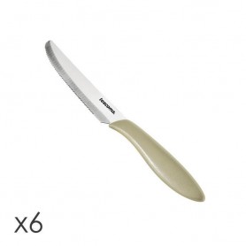 Tescoma Coltello Tavola, 12 cm 6 pz tortora "Presto"