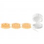 Tescoma Forma Crostatine, 3 Decori “Delicia”
